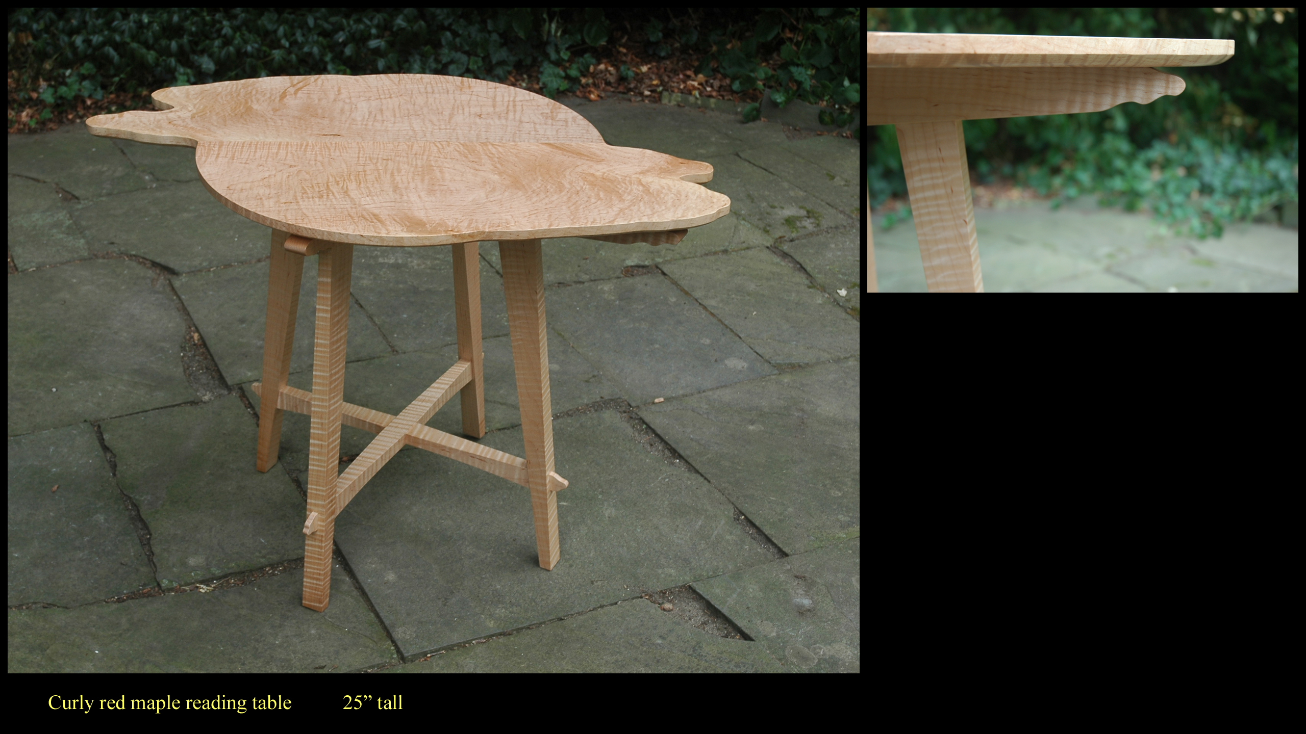 curly-red-maple-reading-table