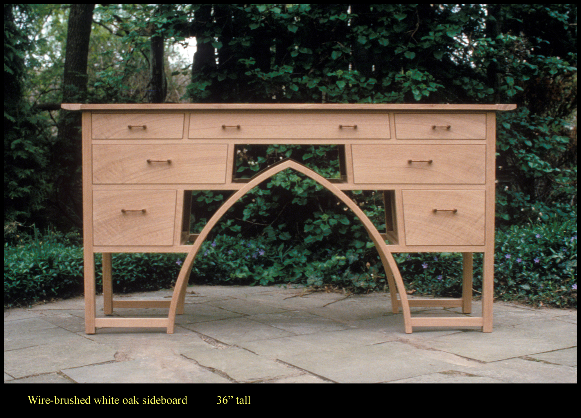 wire-brushed-white-oak-sideboard